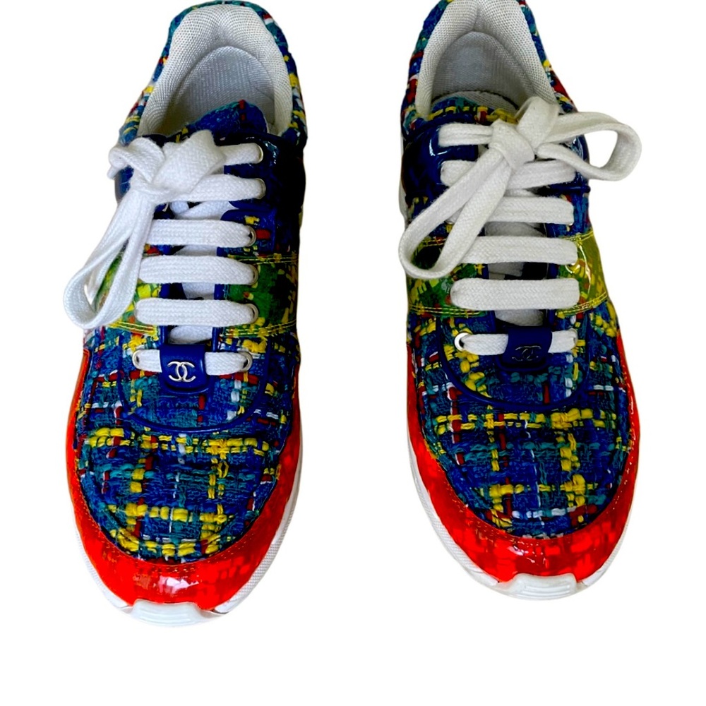 Chanel limited edition sneakers , almost new